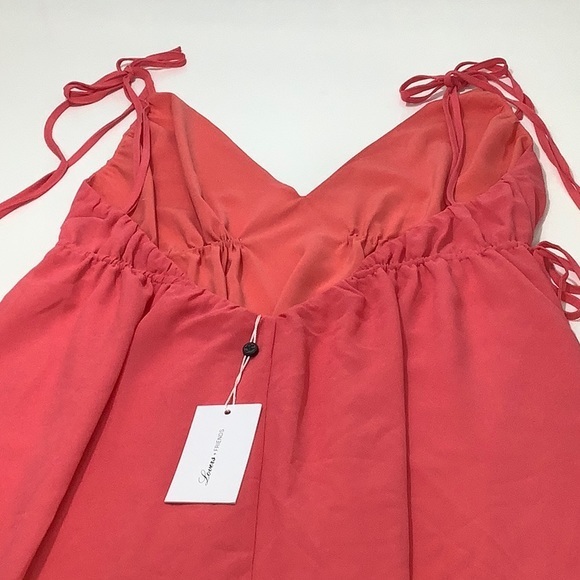 Lovers + Friends plunge v neck backless mini dress size XS NWT - Picture 13 of 16